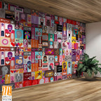 Abstract mosaic of pop-culture [WP-FVA-178]