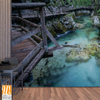 Vintgar Bridge in Bled, Slovenia [WP-FVA-342]