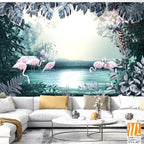 Enchanting tropical rainforest with lush greenery [WP-FVA-497]