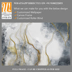 Abstract marble texture with golden lines Wallpaper [WP-FVB-475]