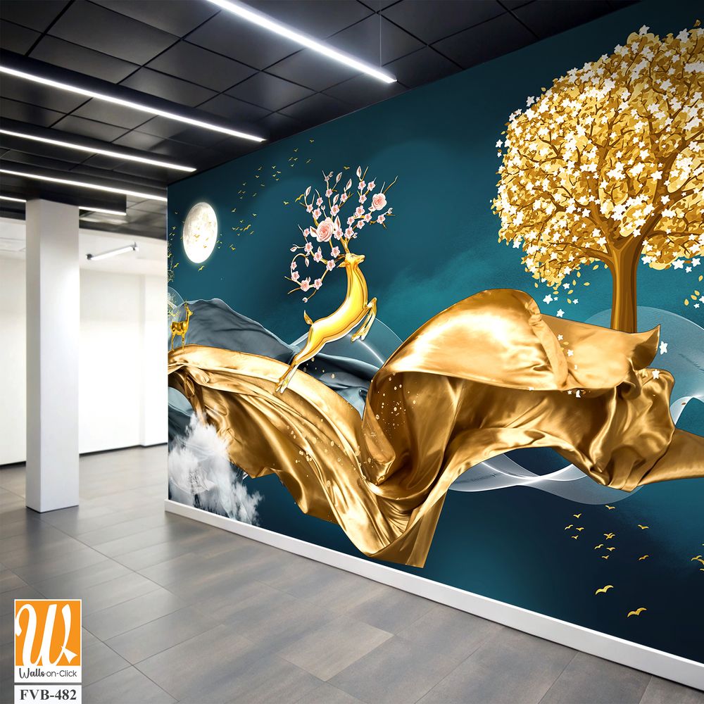 The mighty deer - 3D Wallpaper [WP-FVB-482]
