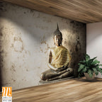 Thai Buddha statue, seated in meditation Wallpaper [WP-FVC-159]