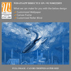 Mystical Whale in the sky Wallpaper [WP-FVC-289]