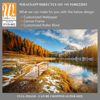 Autumn landscape of Lake Desiena Wallpaper [WP-FVD-002]