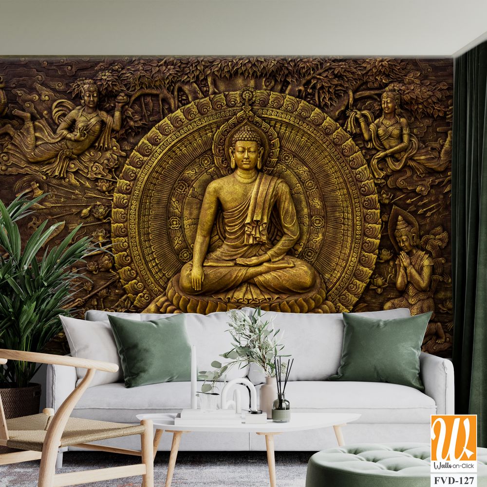 Buddha with his disciples [WP-FVD-127]