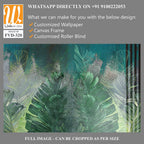 Tropical leaves in shades of green [WP-FVD-320]