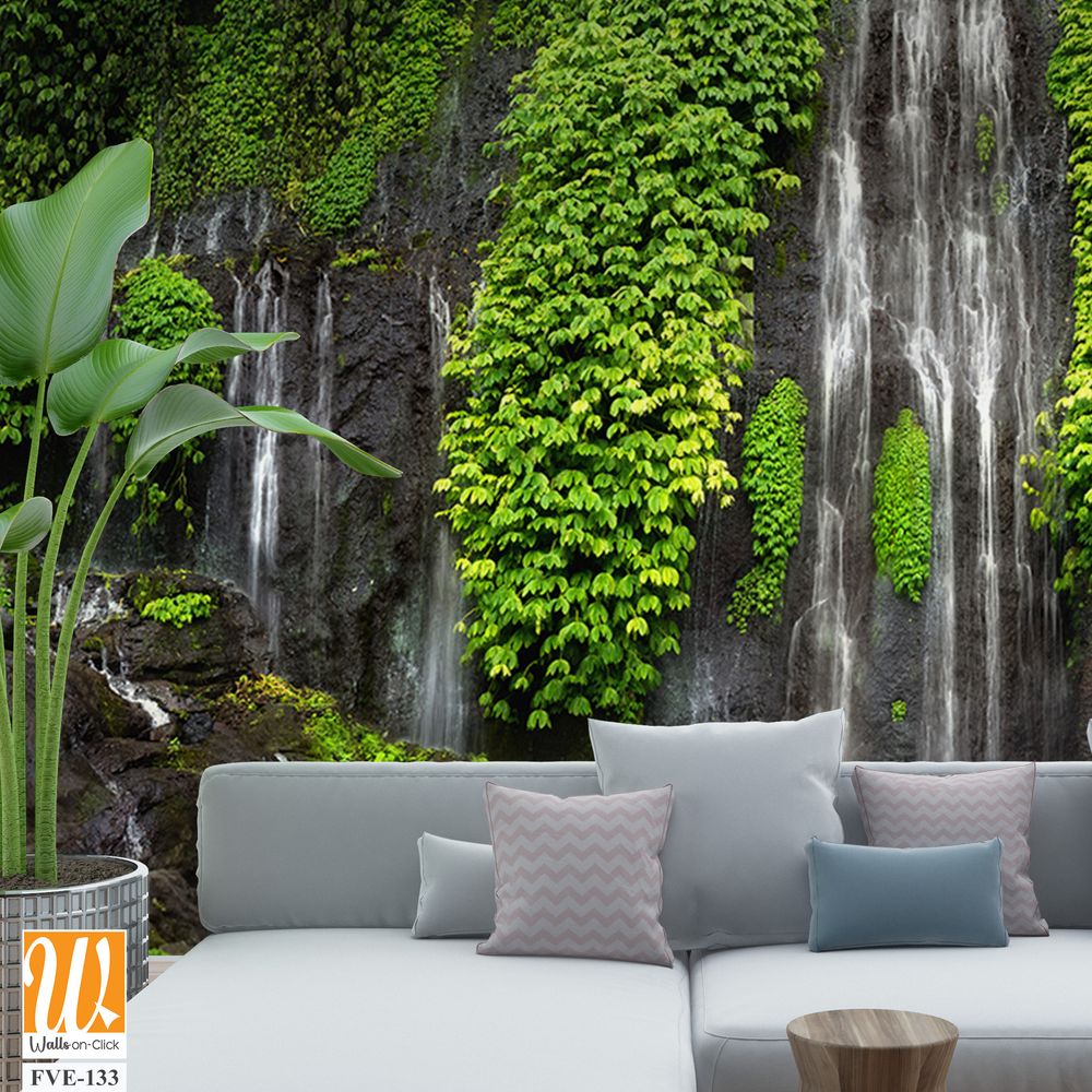 Breathtaking view of the iconic Waterfall in Bali [WP-FVE-133]