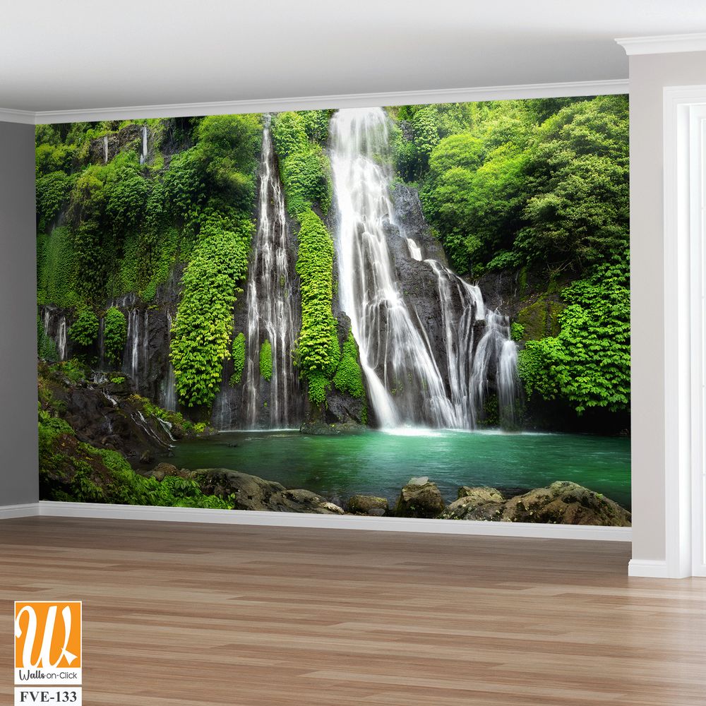 Breathtaking view of the iconic Waterfall in Bali [WP-FVE-133]
