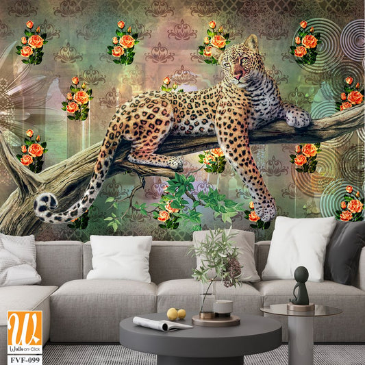 The Majestic leopard Wallpaper [WP-FVF-099]