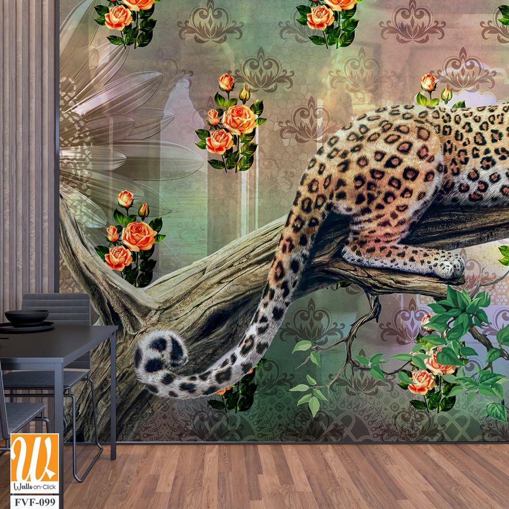 The Majestic leopard Wallpaper [WP-FVF-099]