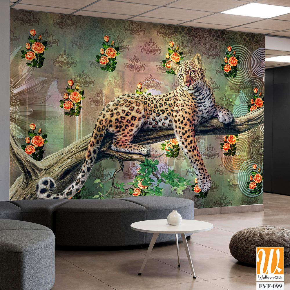 The Majestic leopard Wallpaper [WP-FVF-099]