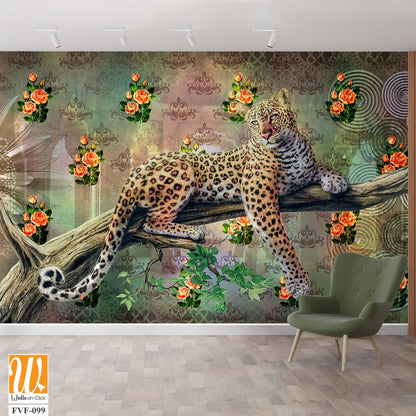 The Majestic leopard Wallpaper [WP-FVF-099]