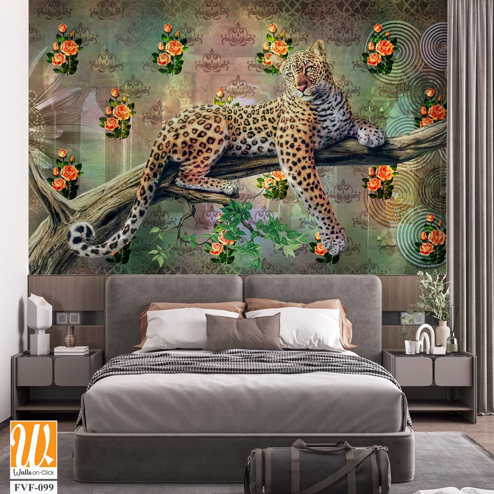 The Majestic leopard Wallpaper [WP-FVF-099]