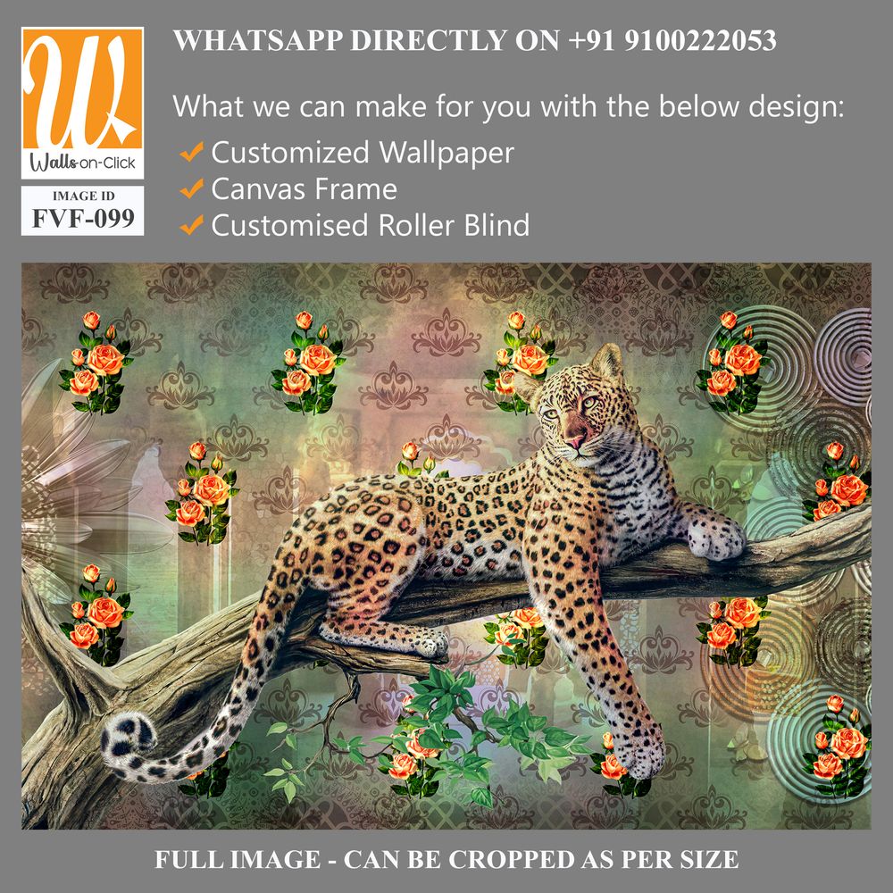 The Majestic leopard Wallpaper [WP-FVF-099]