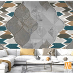 Decorative pattern featuring an intricate geometric shape [WP-FVF-227]
