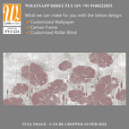 Graphic art poppies, drawing with poppies, photo wallpaper in the room, drawing in the interior of the house, flowers on a textured background with lazy elements, so the drawing can be used on covers, [WP-FVI-224]