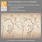 Hand-painted chinoiserie wallpaper [WP-FVI-278]