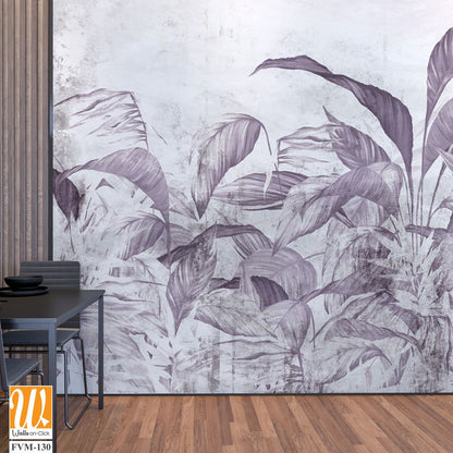 Watercolor painting of tropical plants [WP-FVM-130]
