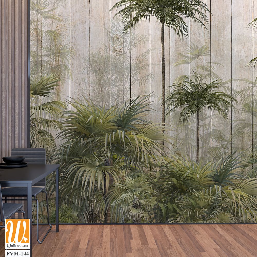 Wall mural depicting a dense jungle [WP-FVM-144]