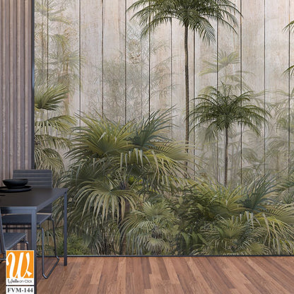 Wall mural depicting a dense jungle [WP-FVM-144]