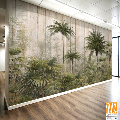 Wall mural depicting a dense jungle [WP-FVM-144]
