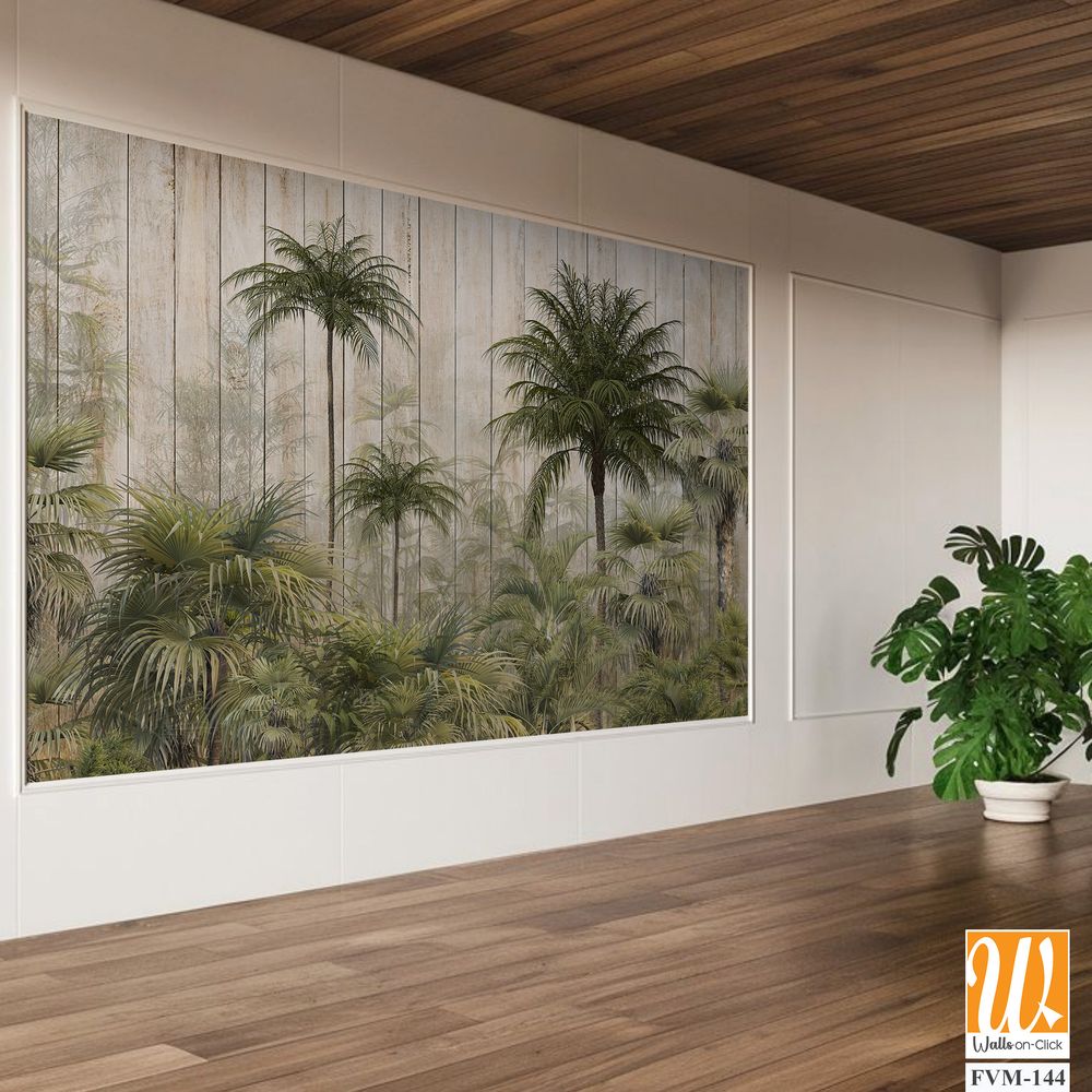 Wall mural depicting a dense jungle [WP-FVM-144]