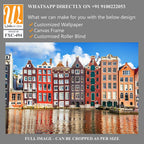 Beautiful Amsterdam canal houses Wallpaper [WP-FXC-494]