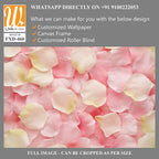 Pink and cream rose petals background Wallpaper [WP-FXD-460]