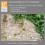 Stone wall with ivy and moss Wallpaper [WP-FXD-727]