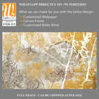 Wall mural, wallpaper design in the loft and modern style. Engraving on the wall. Fresco with flowers on a brick wall. [WP-FXH-112]