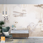 Cute animals wallpaper for kids rooms [WP-FXH-545]