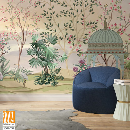 Random Chinoiseries - wallpaper collection. [WP-FXH-781]